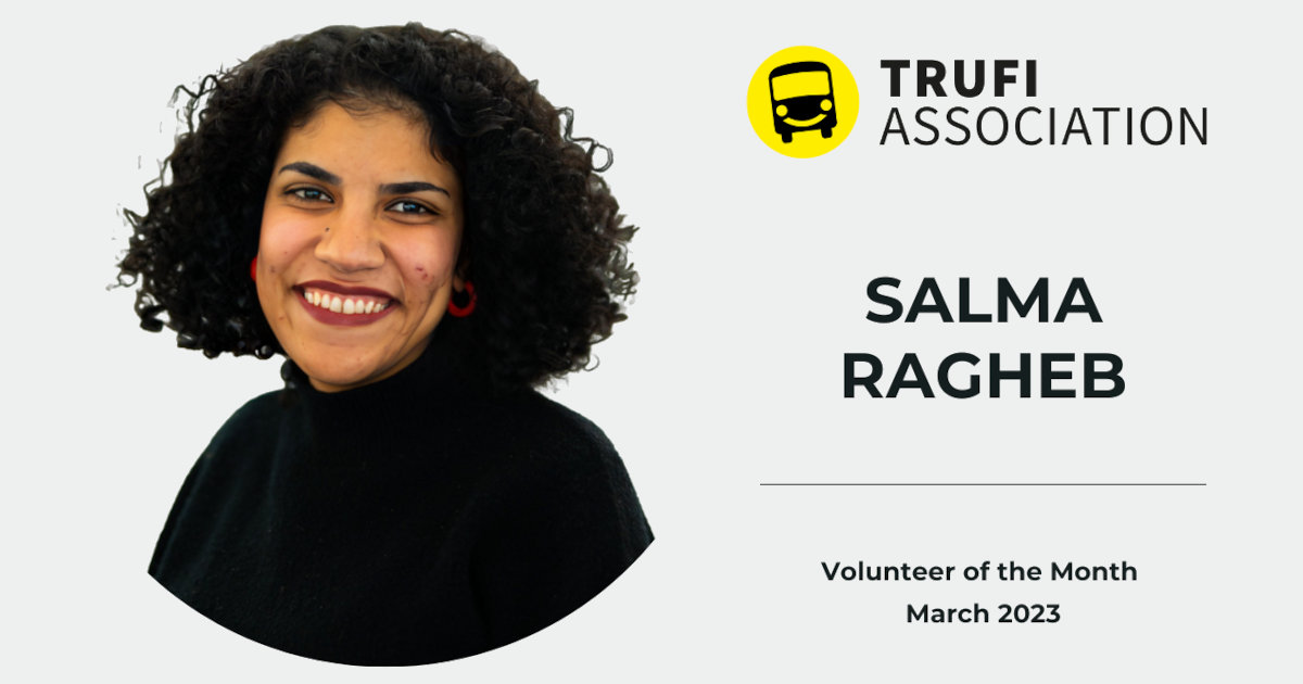 Volunteer of the Month: Salma Ragheb - Trufi Association