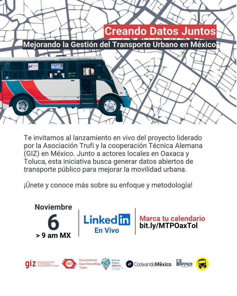 Flier for Creando Datos Juntos